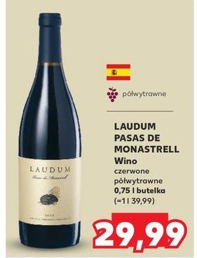 Wino Laudum pasas promocja