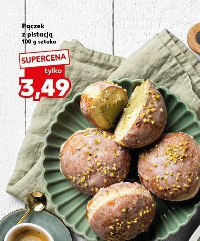 Pączek z pistacją promocja