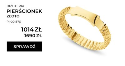 Pierścionek złoto promocja w Briju