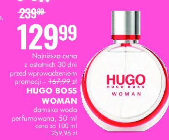 Woda perfumowana Hugo boss woman Boss by hugo boss promocja