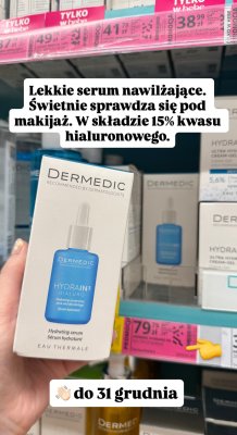 Lekkie serum nawilżające promocja w Hebe