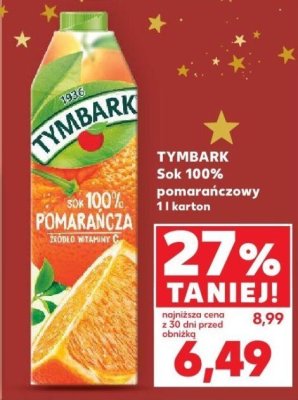 Sok Tymbark pomarańczowy promocja w Kaufland