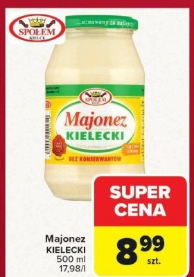 Majonez Kielecki promocja w Carrefour Market