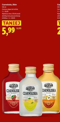 Likier Czarnoleska wiśnia 100 ml promocja w Lidl
