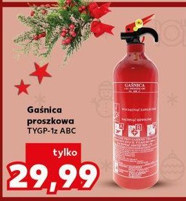 Gaśnica proszkowa promocja w Kaufland