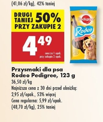 Przysmak dla psa Pedigree rodeo promocja