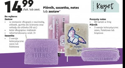 Notes puszysty 80k. linia Kayet promocja