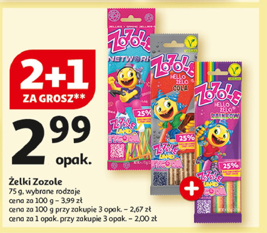 Żelki cola Mieszko zozole hello żelo promocja