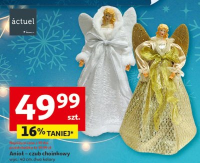 Anioł - czub choinkowy promocja w Auchan