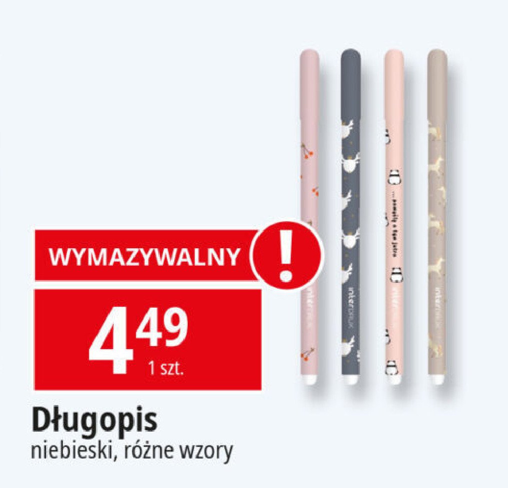 Długopis niebieski promocja