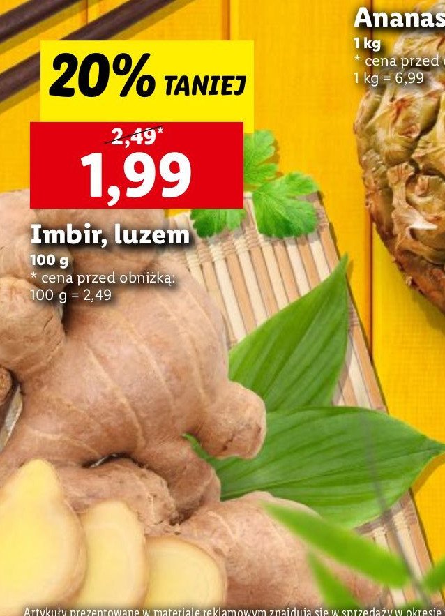 Imbir promocja w Kaufland