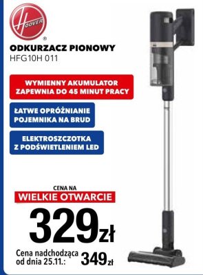 Odkurzacz pionowy Hoover HFG10H 011 promocja w RTV EURO AGD