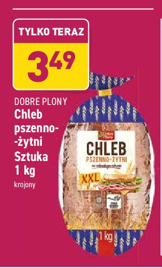 Chleb pszenno-żytni Dobre plony promocja