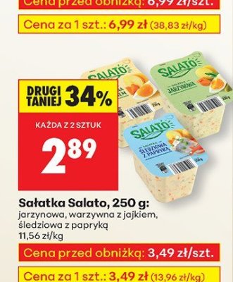 Sałatka jarzynowa promocja w Biedronka