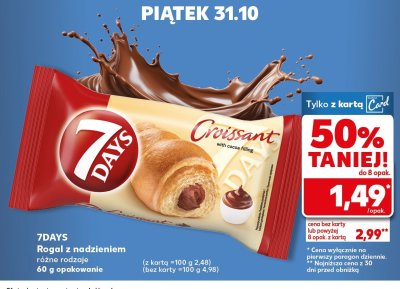 Croissant Rogal z nadzieniem różne rodzaje promocja w Kaufland