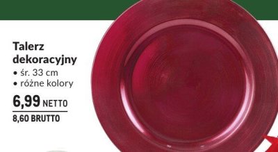 Talerz dekoracyjny promocja w Makro