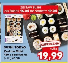Sushi maki Tokyo sushi promocja