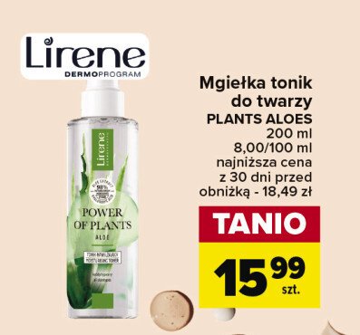 Tonik Lirene power of plants promocja