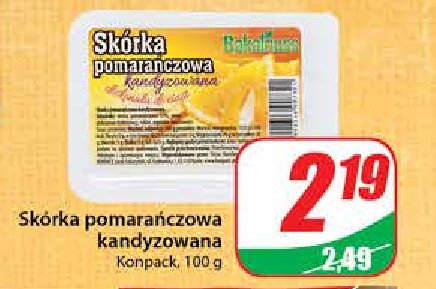 Sk贸rka pomara艅czowa kandyzowana promocja