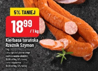 Kiełbasa toruńska Rzeźnik Szymon promocja w POLOmarket