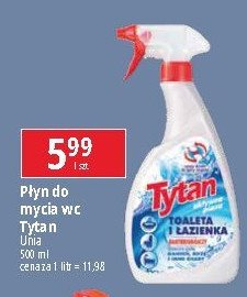 Płyn do łazienek spray Tytan promocja