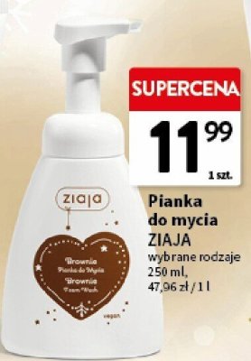 Pianka do mycia ZIAJA promocja w Intermarche
