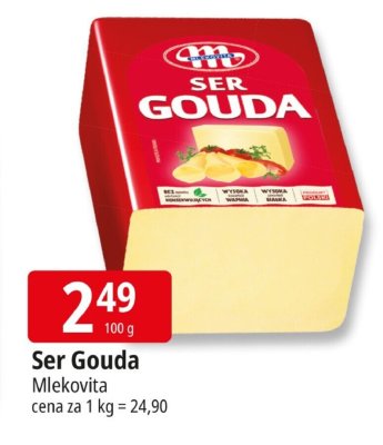 Ser Gouda promocja w Leclerc