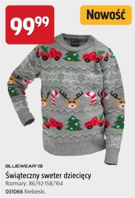 Świąteczny sweter dziecięcy promocja w Jula