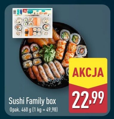 Sushi Family box promocja w Aldi