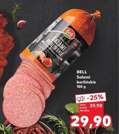 Salami berlińskie Bell polska promocja