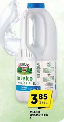 Mleko wiejskie 2% Pi膮tnica promocja w ABC