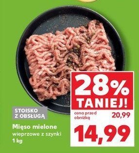 Mięso mielone z szynki promocja w Kaufland
