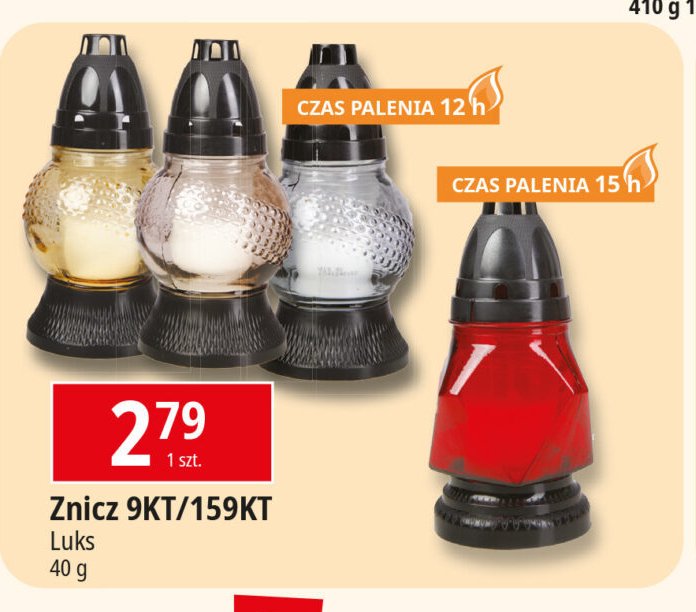 Znicz 159kt Luks promocja w Leclerc