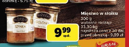 Golonka Kuchnia staropolska promocja w Carrefour