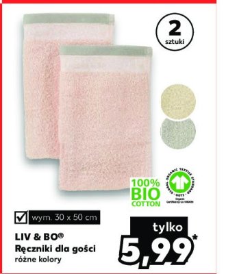 Ręczniki 30 x 50 cm Liv & bo promocja