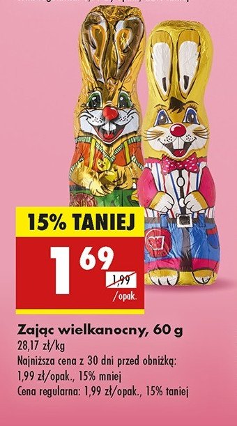 Zaj膮c z czekolady Wolno艣膰 promocja
