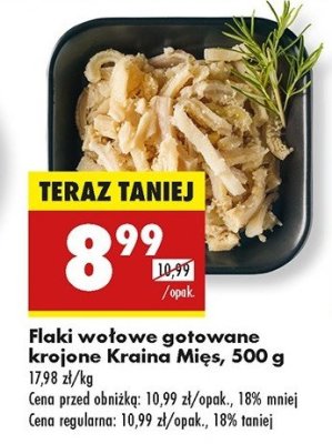 Flaki wo艂owe gotowane krojone Kraina mi臋s promocja