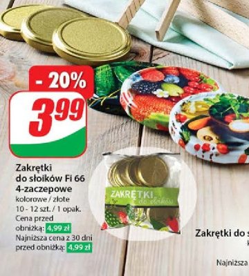 Zakr臋tka do s艂oika fi66 warzywniak promocja