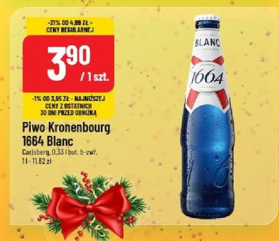 Piwo Kronenbourg 1664 Blanc promocja w POLOmarket