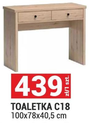 Toaletka C18 100x78x40,5 cm promocja w Merkury Market