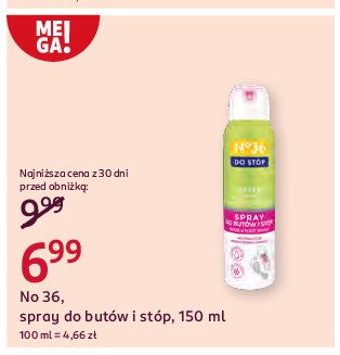 Spray ochornny do butów i stóp 2w1 No. 36 promocja