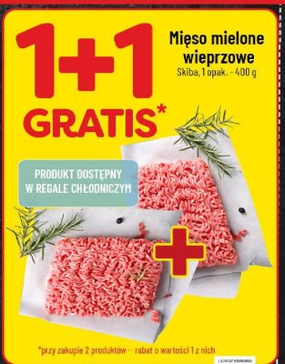 Mięso mielone wieprzowe Skiba promocja w POLOmarket