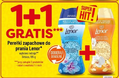 Perełki zapachowe do prania Lenor 195 g promocja w POLOmarket