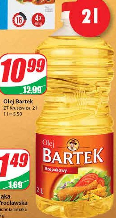 Olej rzepakowy Bartek uniwersalny promocja