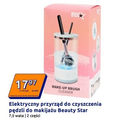 Elektryczny przyrząd do czyszczenia pędzli do makijażu promocja w Action