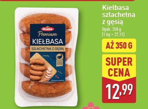 Kie艂basa szlachetna z g臋si膮 Silesia duda promocja