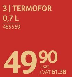 Termofor 0,7 L promocja w Selgros
