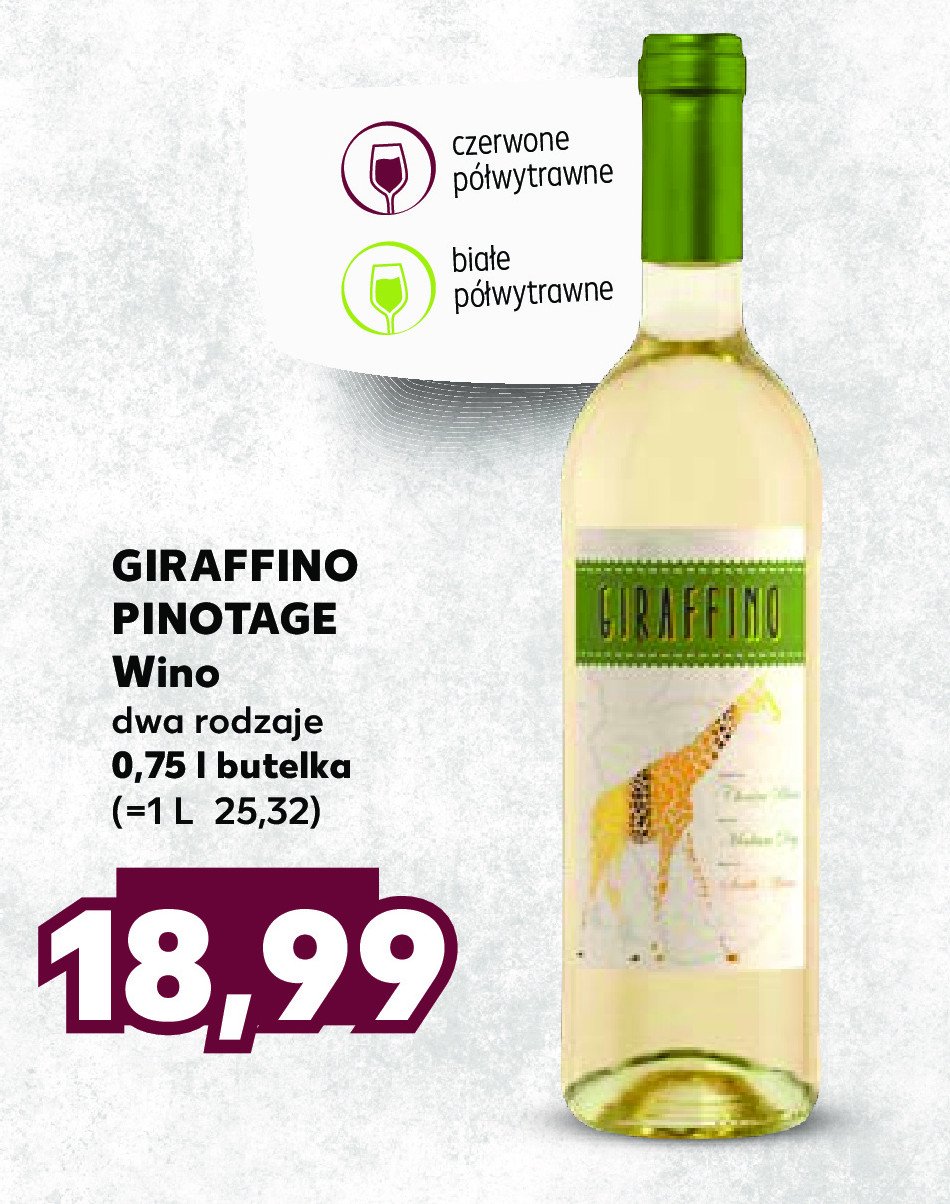 Wino GIRAFFINO promocja