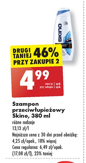 Szampon przeciwłupiezowy Skino promocja