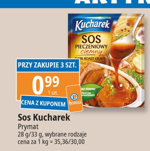 Sos pomidorowy Kucharek promocja